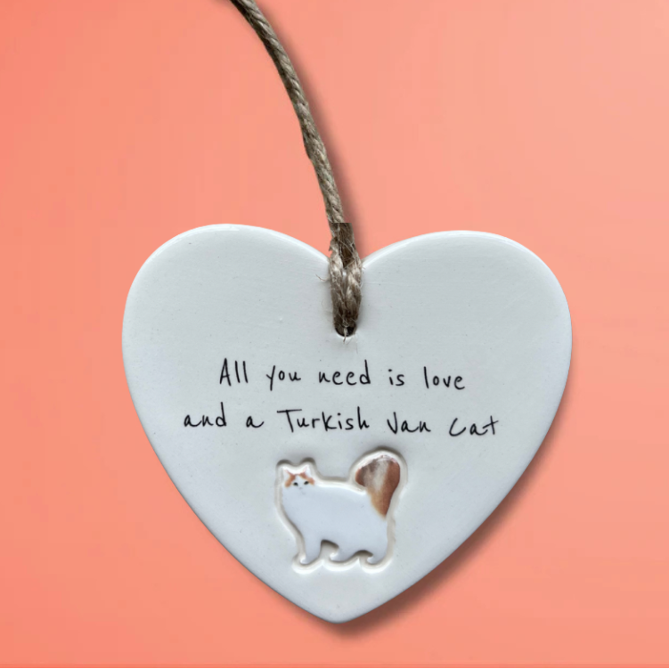 Turkish Van Cat Ornament
