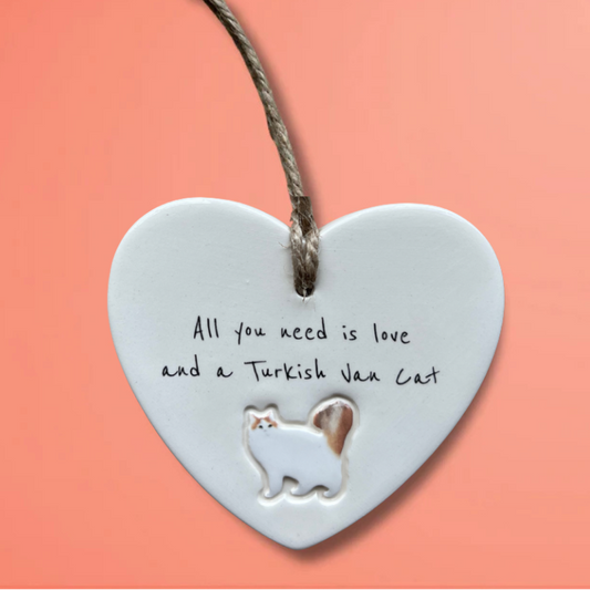 Turkish Van Cat Ornament
