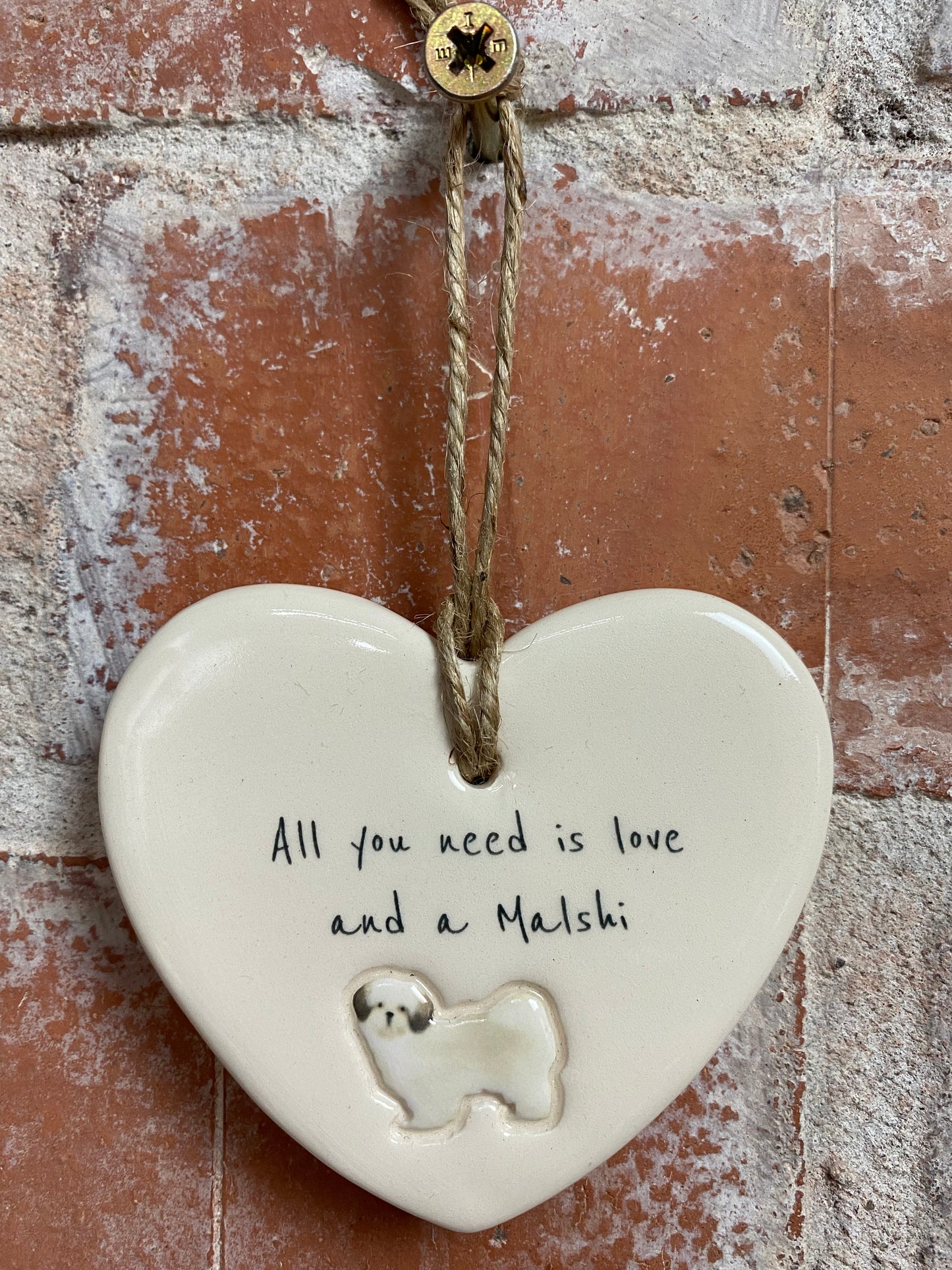 Malshi ceramic heart