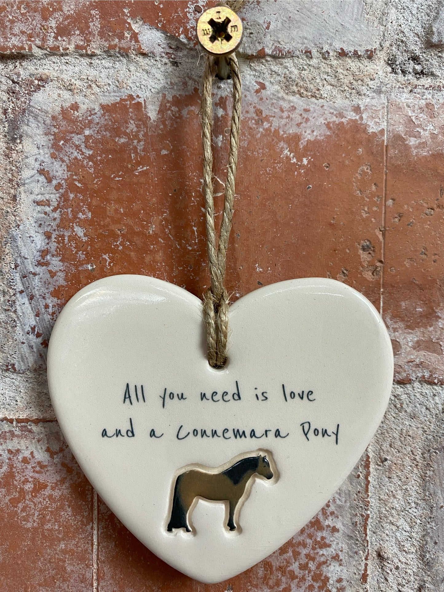 Connemara Pony heart
