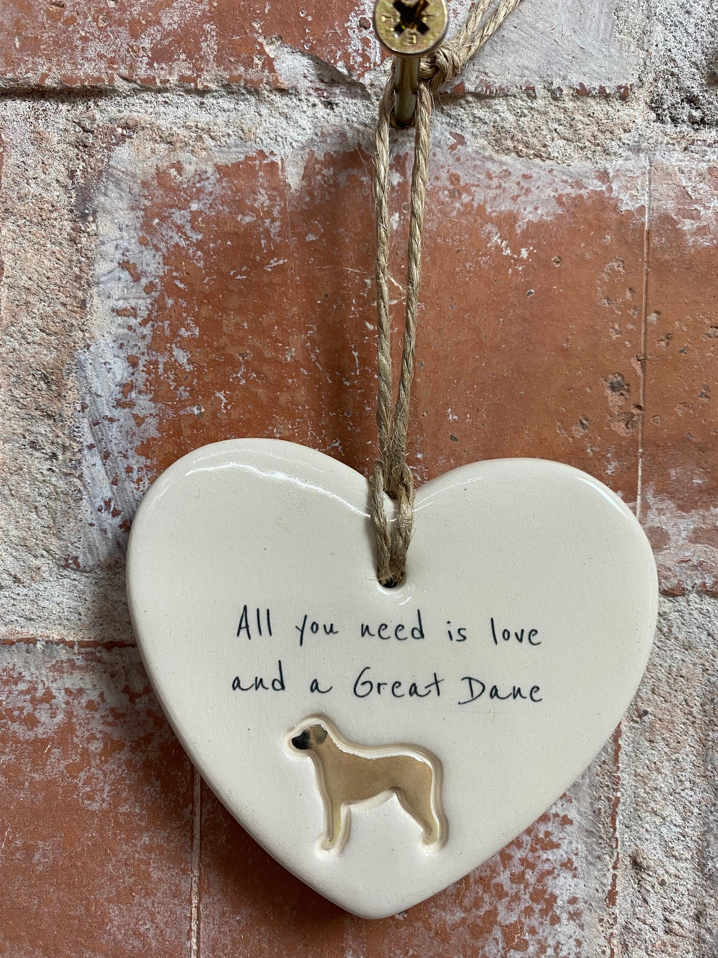 Great Dane heart