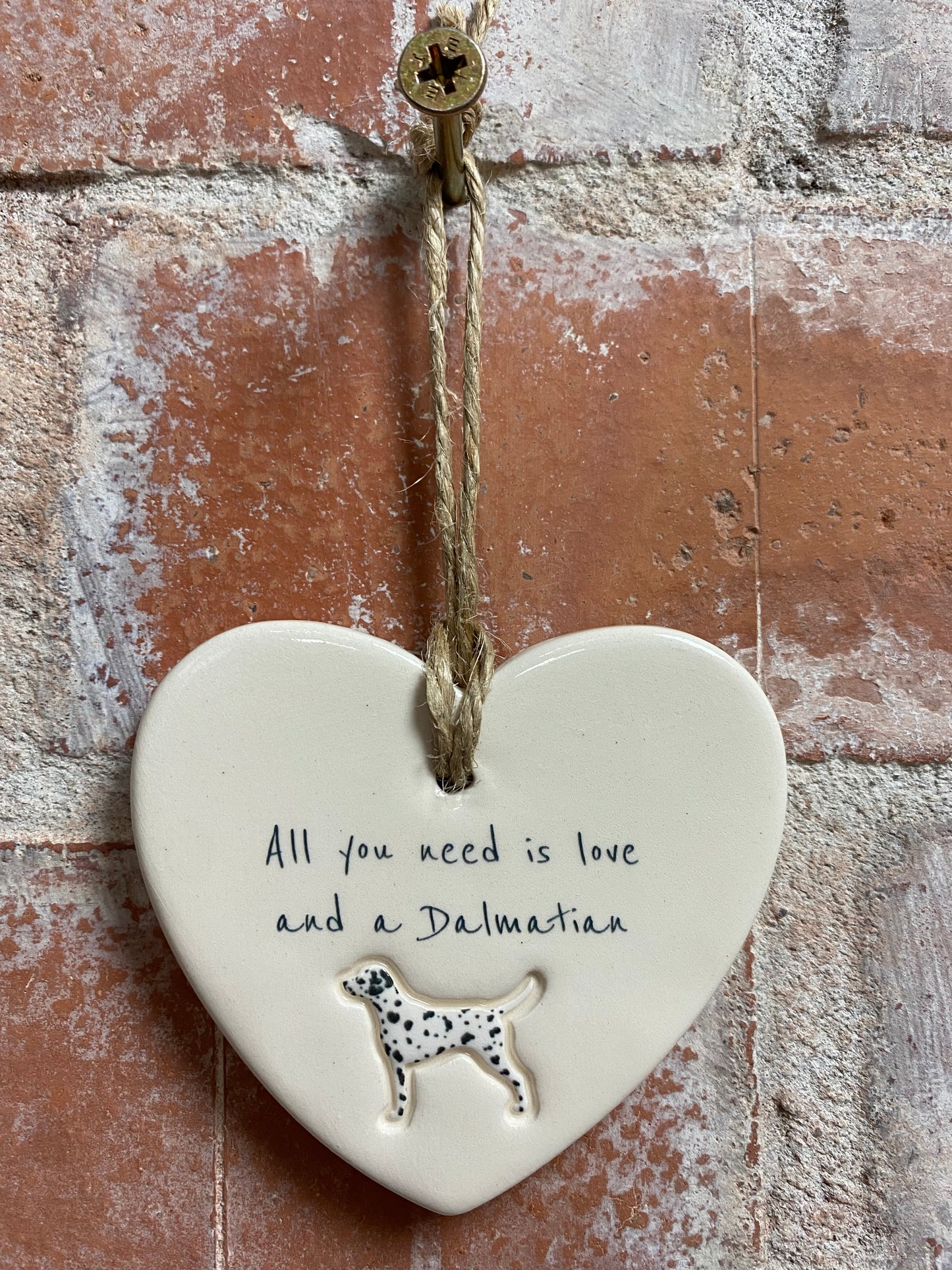 Dalmatian heart